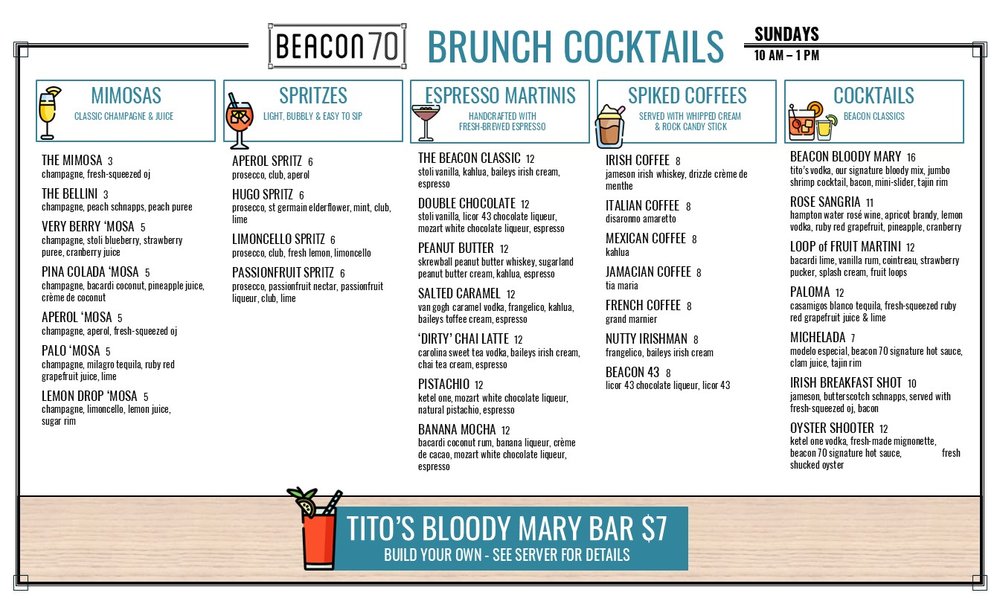 Brunch Drinks