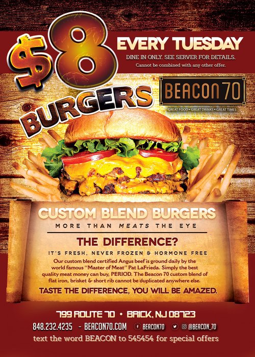 $8 BURGERS